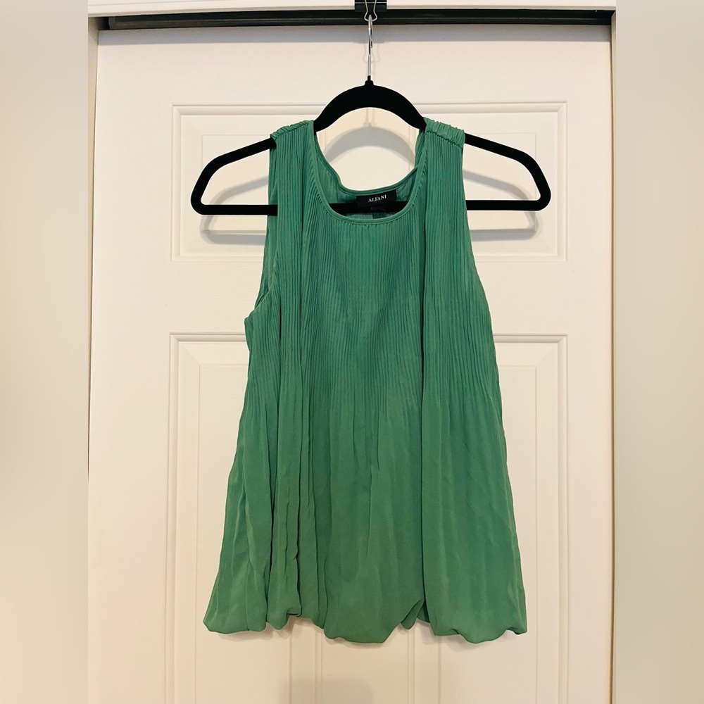 Green Blouse Alfani Large